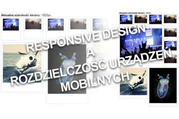 Responsive design a rozdzielczość urządzeń mobilnych